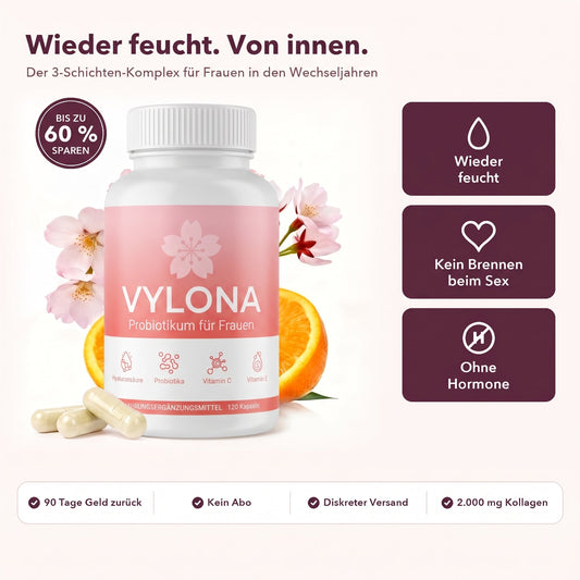 Vylona – 3-Schichten-Komplex für Intimfeuchtigkeit
